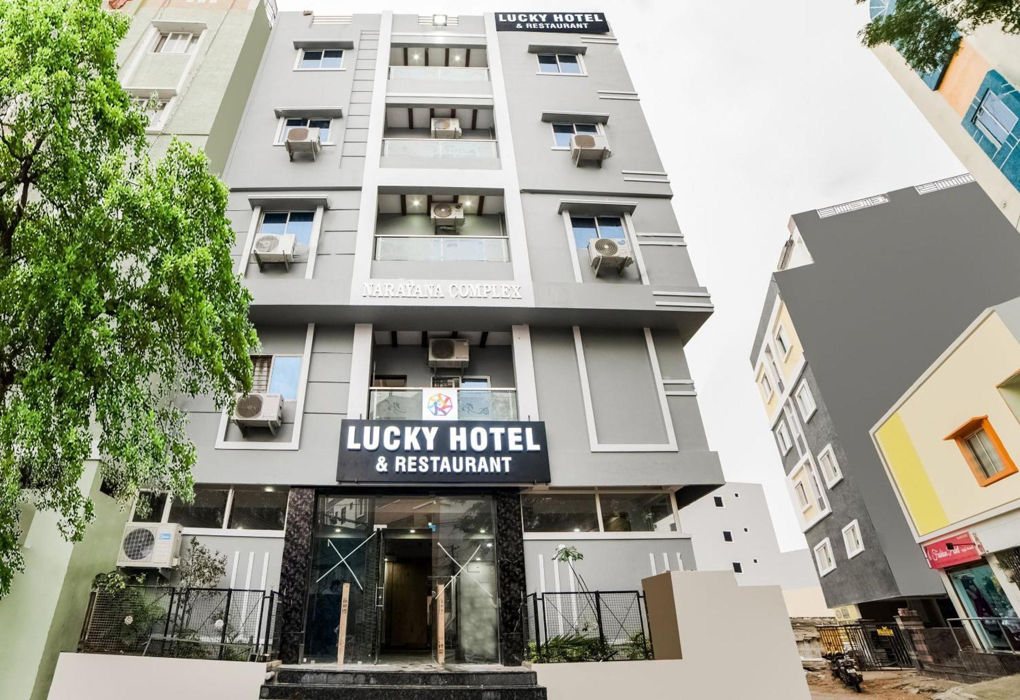 Super Hotel O Lucky Hotels Gachibowli Hyderabad Eksteriør bilde